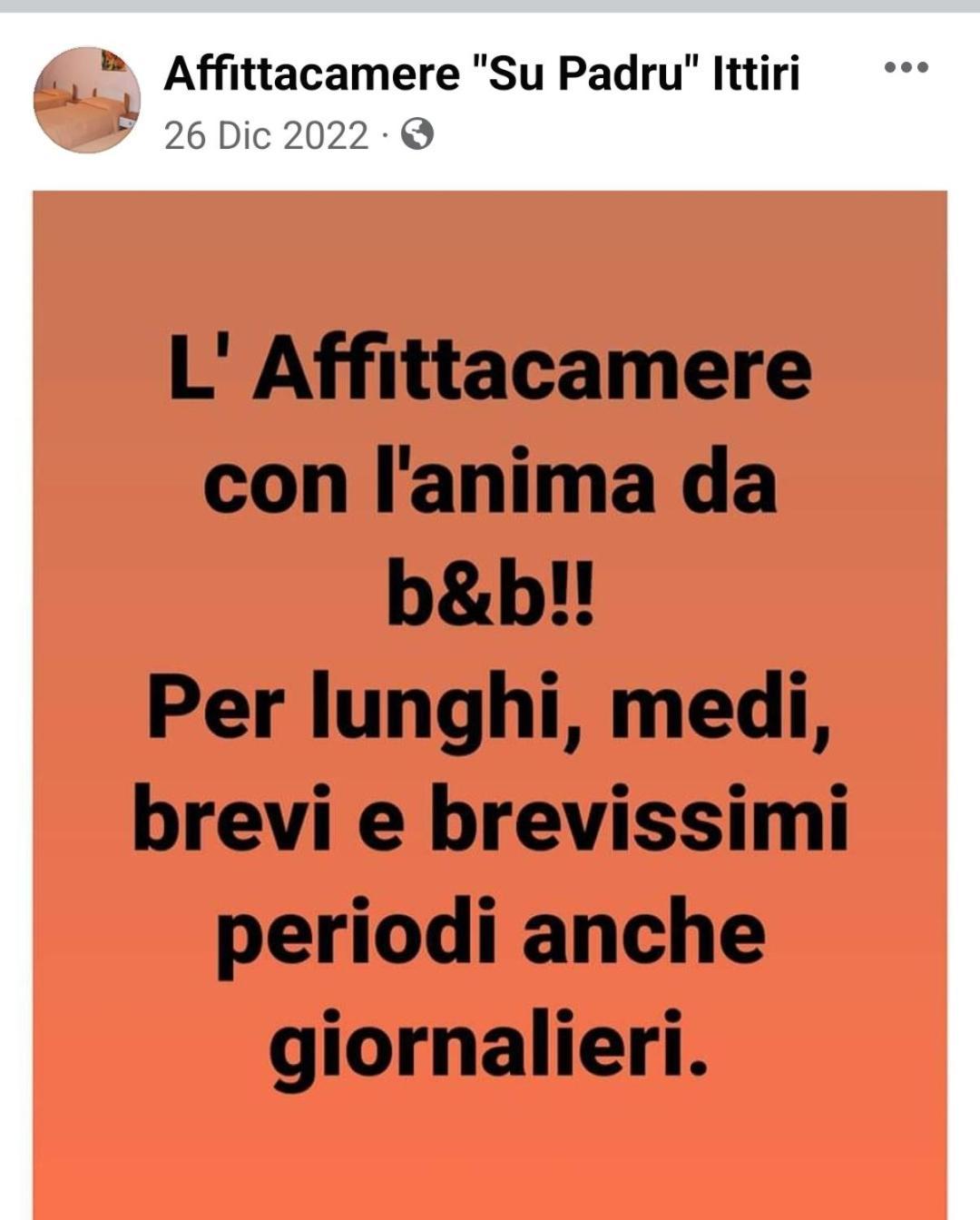 Affittacamere Su Padru Ittiri Habitación foto